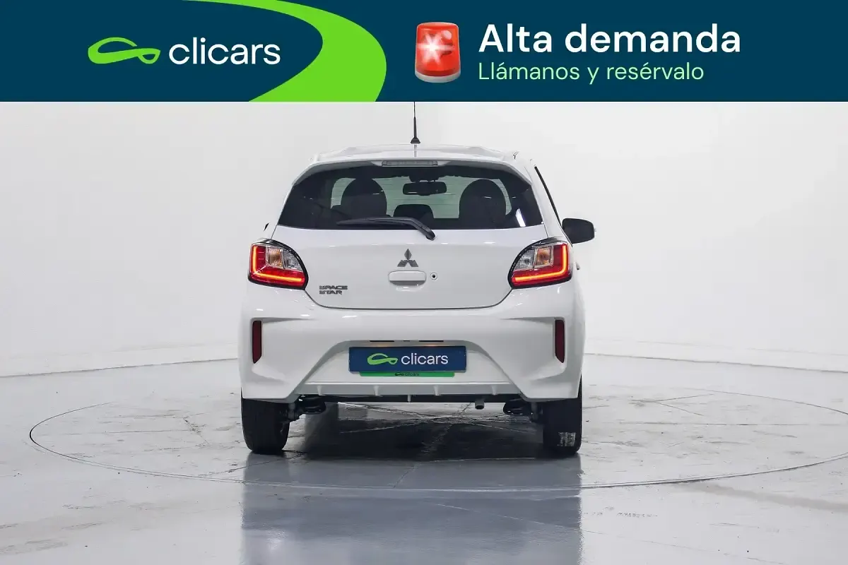 Usado Mitsubishi Space Star 71 CV (52 kW) 2022 Blanco Utilitario