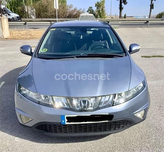 Azul Usado 2008 Honda Civic Sport Berlina | 5750 € (Precio justo) - Imagen 1/4