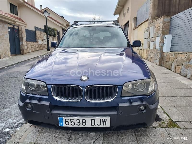 Usado BMW X3 231 CV (169 kW) 2005 Azul SUV
