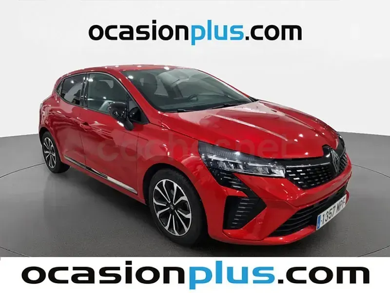 Usado Renault Clio V Techno 90 CV (66 kW) 2024 Rojo Berlina
