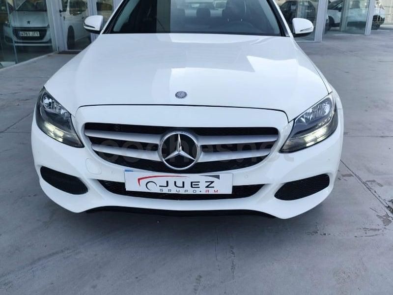 Usado Mercedes C200 136 CV (100 kW) 2016 Blanco Berlina