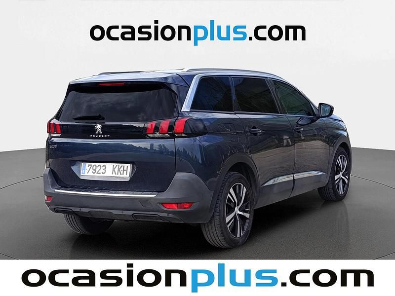 Usado Peugeot 5008 Allure 130 CV (95 kW) 2018 Azul SUV