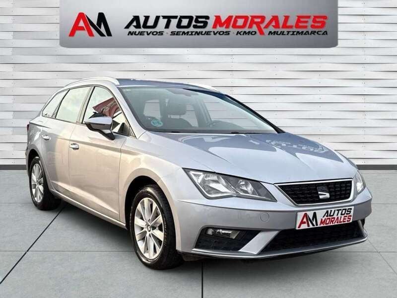 Plateado Usado 2017 Seat Leon ST Style Familiar | 10.950 € (Precio justo) - Imagen 1/4