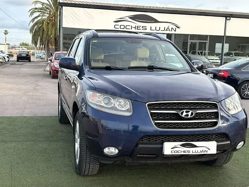 Usado Hyundai Santa Fe Style 155 CV (114 kW) 2006 Azul SUV