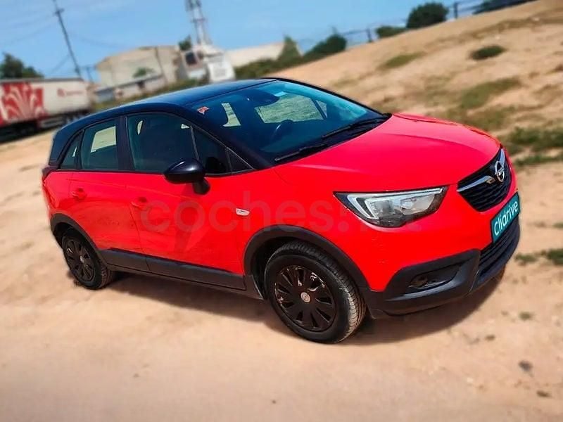 Käytetty Opel Crossland X Edition 81 HP (59 kW) 2019 Punainen Katumaasturi