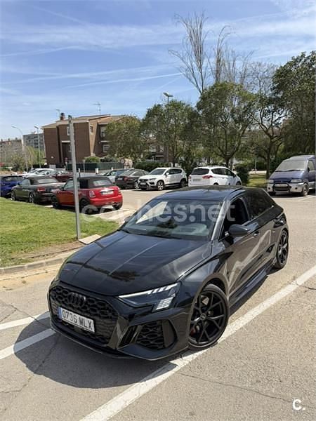 Usado Audi RS3 400 CV (294 kW) 2023 Negro Berlina