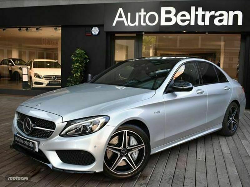 Usado Mercedes C43 AMG AMG 367 CV (269 kW) 2017 Plateado Berlina