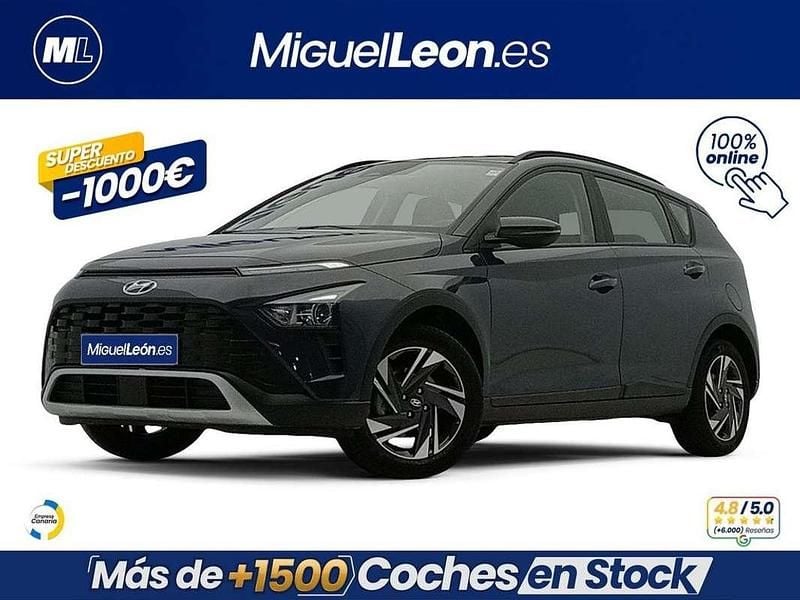 Gris Usado 2024 Hyundai Bayon SUV | 15.985 € (Precio justo) - Imagen 1/3