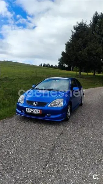 Usado Honda Civic Sport 110 CV (80 kW) 2005 Azul Berlina