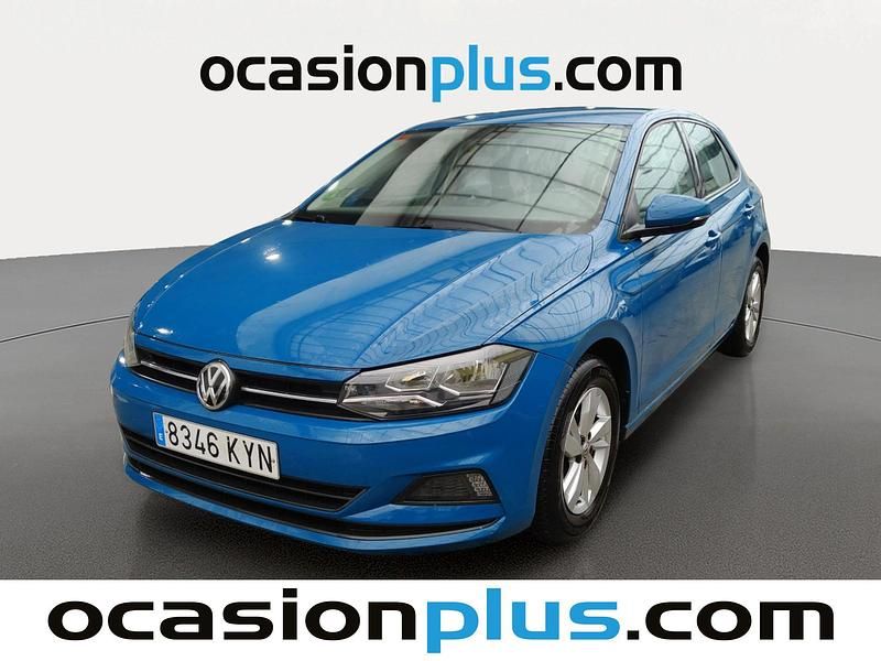 Usado VW Polo Advance 95 CV (69 kW) 2019 Azul Utilitario