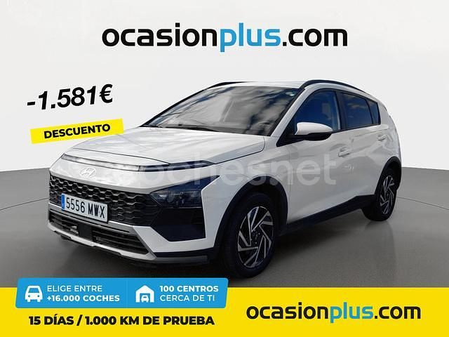 Blanco Usado 2024 Hyundai Bayon SUV | 17.400 € (Precio justo) - Imagen 1/4
