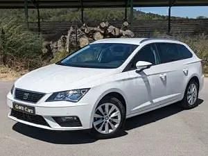Usado Seat Leon Style 115 CV (84 kW) 2017 Blanco Utilitario
