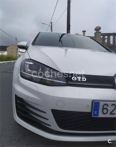 Blanco Usado 2015 VW Golf VII GTD Berlina | 14.000 € (Precio justo) - Imagen 1/3