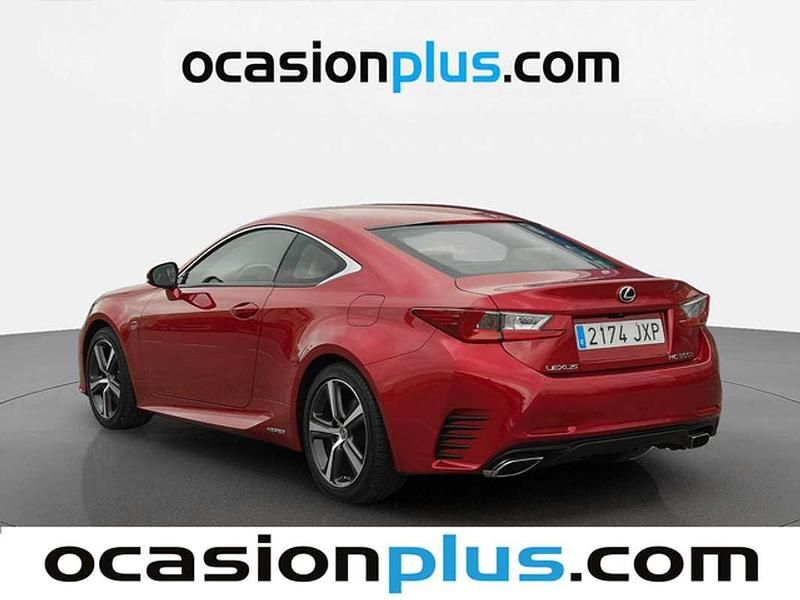 Usado Lexus RC300h Executive Line 223 CV (164 kW) 2017 Rojo Coupe