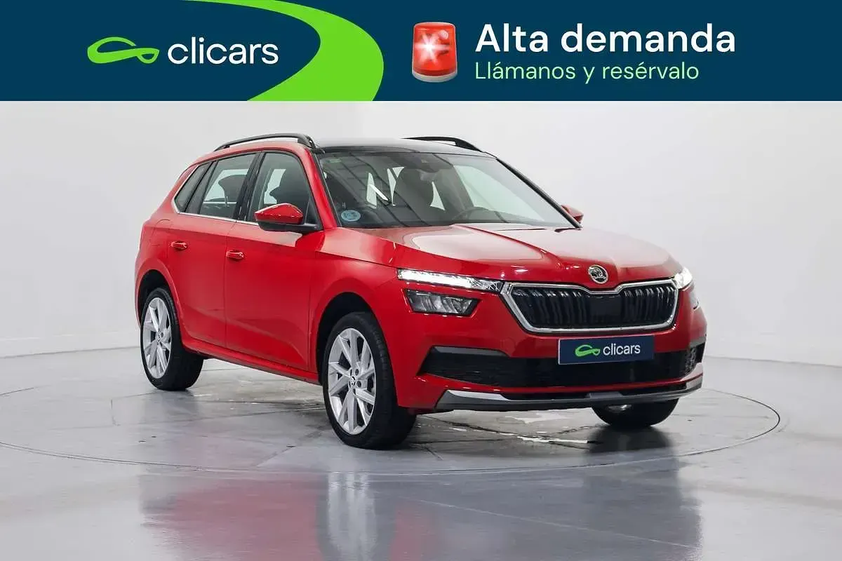 Usado Skoda Kamiq Ambition 150 CV (110 kW) 2020 Rojo SUV