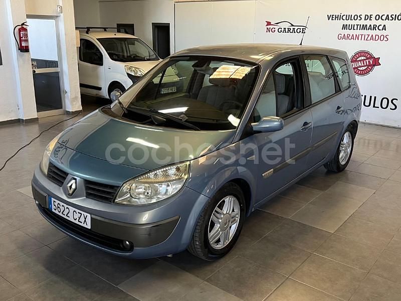 Azul Usado 2004 Renault Grand Scénic II Dynamique Monovolumen | 3490 € (Precio justo) - Imagen 1/4