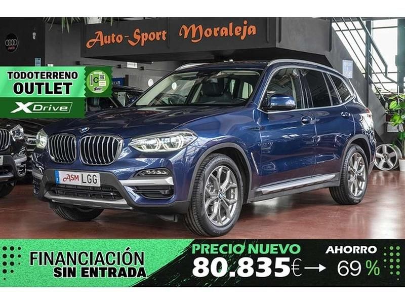 Azul Usado 2020 BMW X3 Sport Line SUV | 22.900 € (Precio justo) - Imagen 1/4