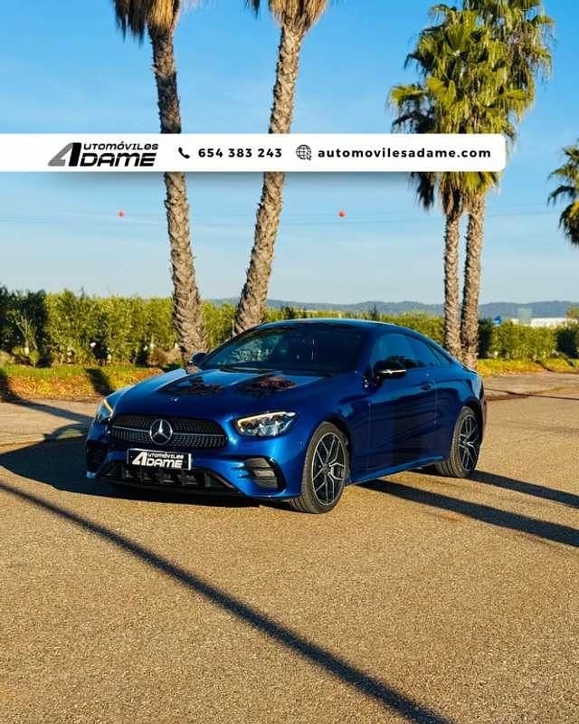 Usado Mercedes E220 194 CV (142 kW) 2023 Azul Coupe