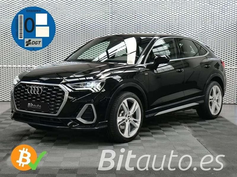 Negro Usado 2021 Audi Q3 Sportback Ambiente SUV | 31.500 € (Super precio) - Imagen 1/4
