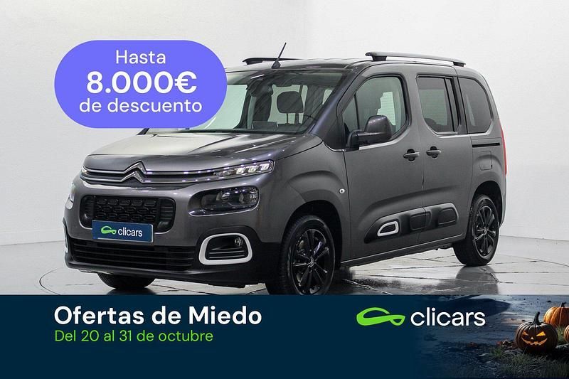 Gris Usado 2021 Citroën Berlingo Feel Monovolumen | 15.290 € (Precio justo) - Imagen 1/4