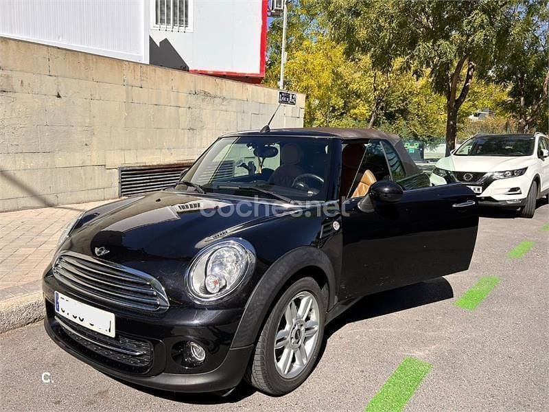 Negro Usado 2015 Mini Cooper D Cabriolet Descapotable | 15.500 € (Precio justo) - Imagen 1/4