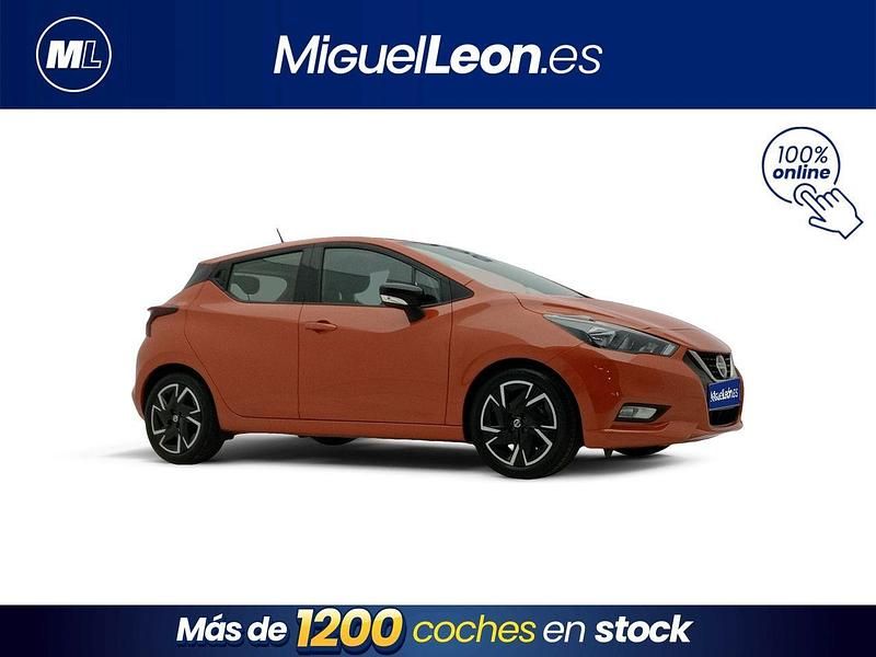 Usado Nissan Micra 92 CV (67 kW) 2021 Naranja Utilitario