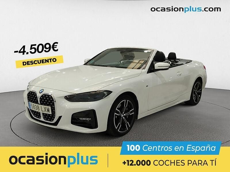 Blanco Usado 2022 BMW 430 Cabriolet Descapotable | 47.490 € (Caro) - Imagen 1/4