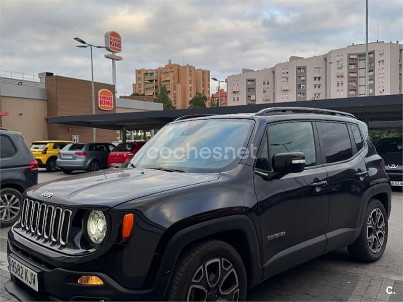 Usado Jeep Renegade Limited 120 CV (88 kW) 2018 Negro SUV