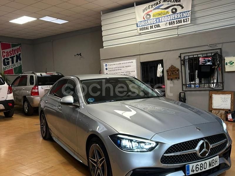 Usado Mercedes C220 200 CV (147 kW) 2022 Gris / plata Berlina