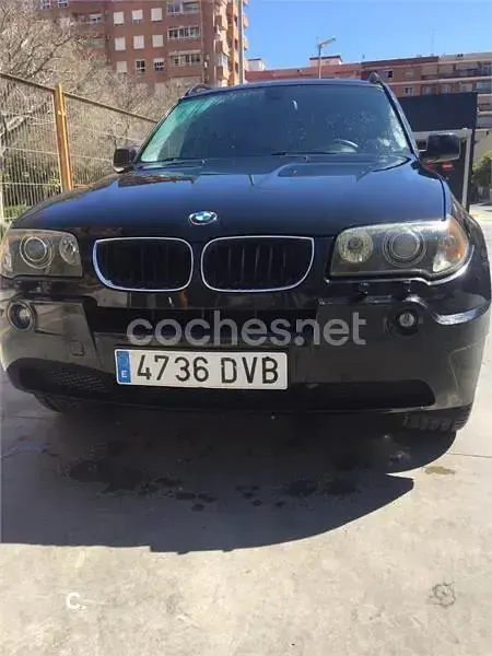 Brugt BMW X3 150 HK (110 kW) 2005 Sort SUV