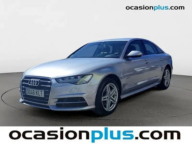 Gris plata Usado 2018 Audi A6 S-Line Berlina | 22.000 € (Buen precio) - Imagen 1/4