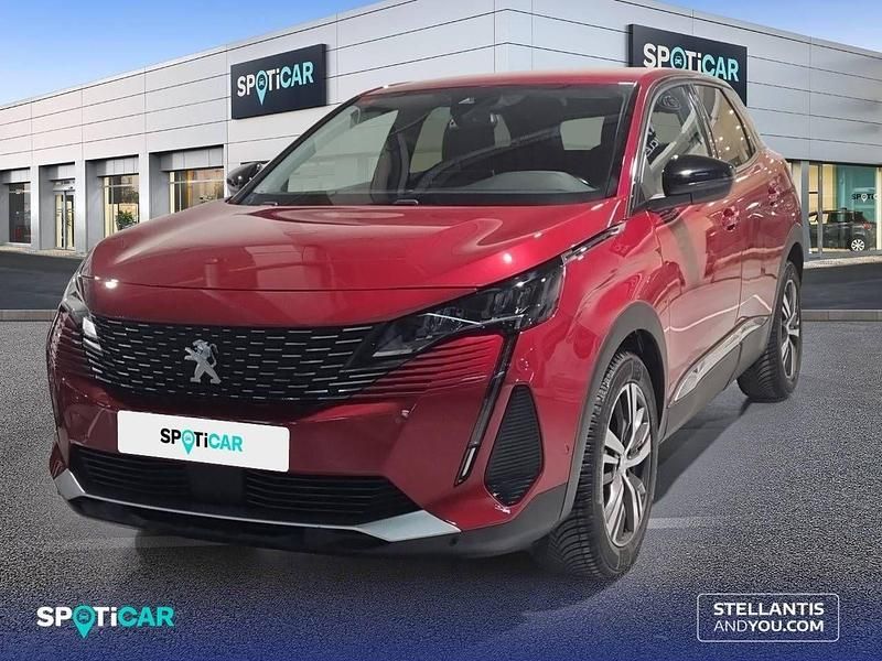 Rojo Usado 2021 Peugeot 3008 Allure SUV | 17.450 € (Precio justo) - Imagen 1/4
