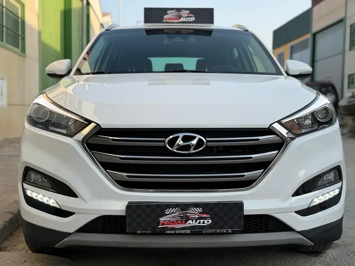 Usado Hyundai Tucson 116 CV (85 kW) 2018 Blanco SUV