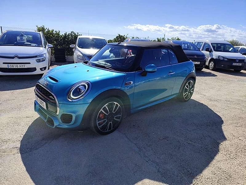 Usado Mini John Cooper Works Cabriolet 231 CV (169 kW) 2018 Azul Descapotable