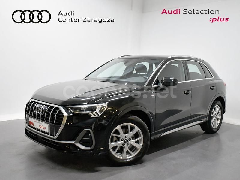 Usado Audi Q3 S-Line 150 CV (110 kW) 2021 Negro SUV