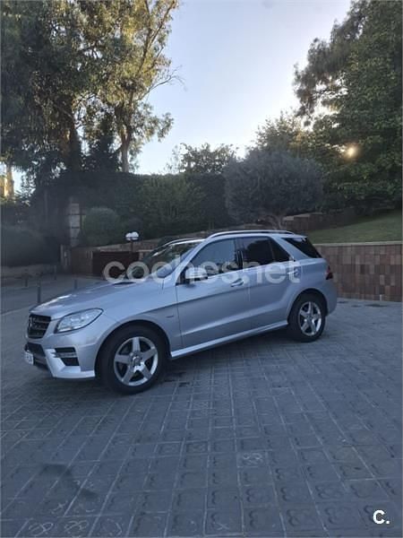 Usado Mercedes ML250 204 CV (150 kW) 2012 Gris / plata SUV