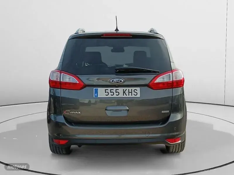 Usado Ford Grand C-Max Trend 125 CV (91 kW) 2018 Negro Monovolumen