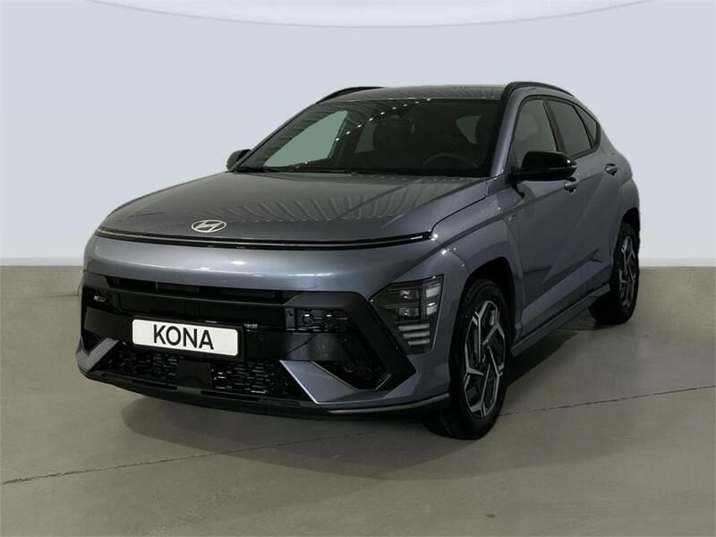 Meta blue Nuevo 2024 Hyundai Kona N Line SUV | 26.850 € (Precio justo) - Imagen 1/4