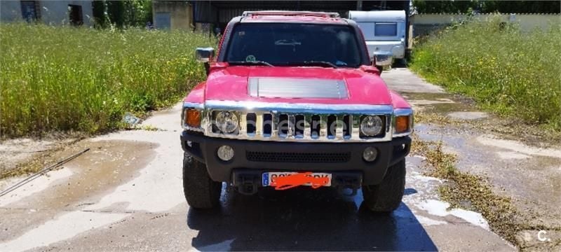 Rojo Usado 2005 Hummer H3 SUV | 15.000 € - Imagen 1/4