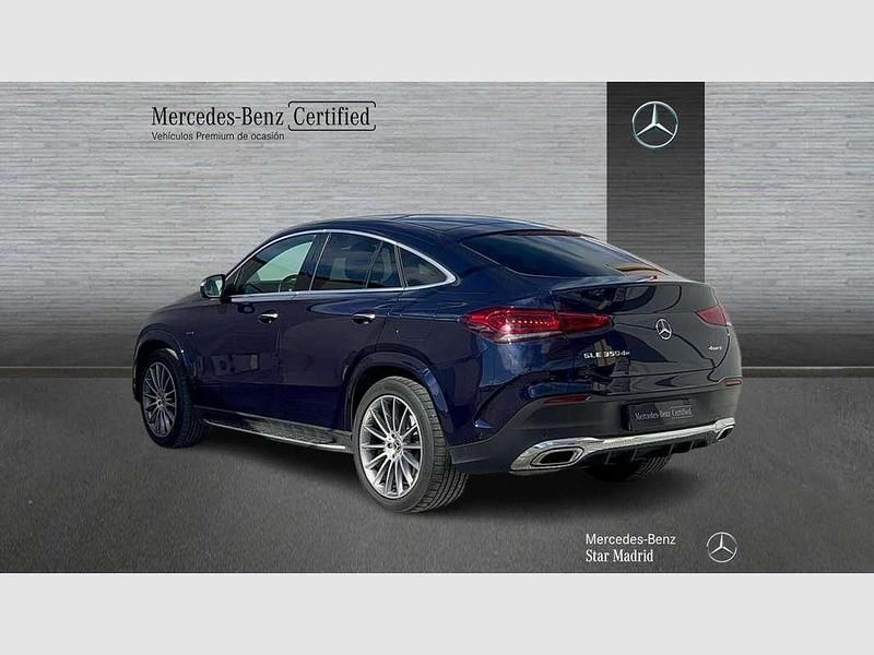 Usado Mercedes GLE350 320 CV (235 kW) 2021 Azul Coupe