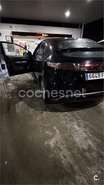 Usado Honda Civic Sport 140 CV (102 kW) 2007 Negro Berlina