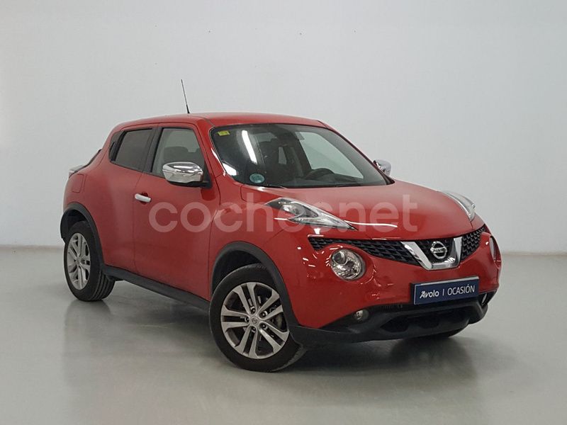 Rojo Usado 2016 Nissan Juke Acenta SUV | 11.900 € (Precio justo) - Imagen 1/4