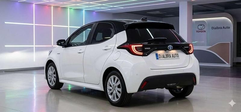 Usado Toyota Yaris Hybrid Active 116 CV (85 kW) 2022 Blanco Utilitario