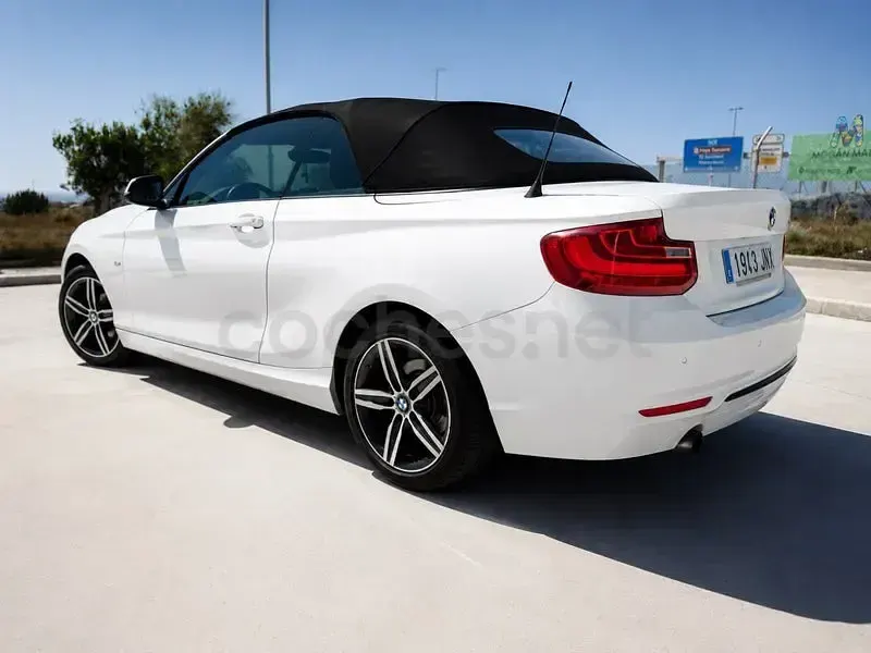 Usado BMW 218 136 CV (100 kW) 2016 Blanco Descapotable