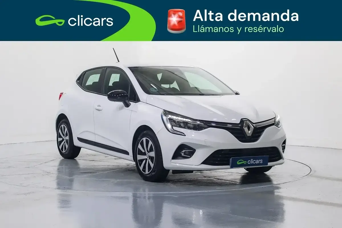 Usado Renault Clio Equilibre 100 CV (73 kW) 2022 Blanco Utilitario