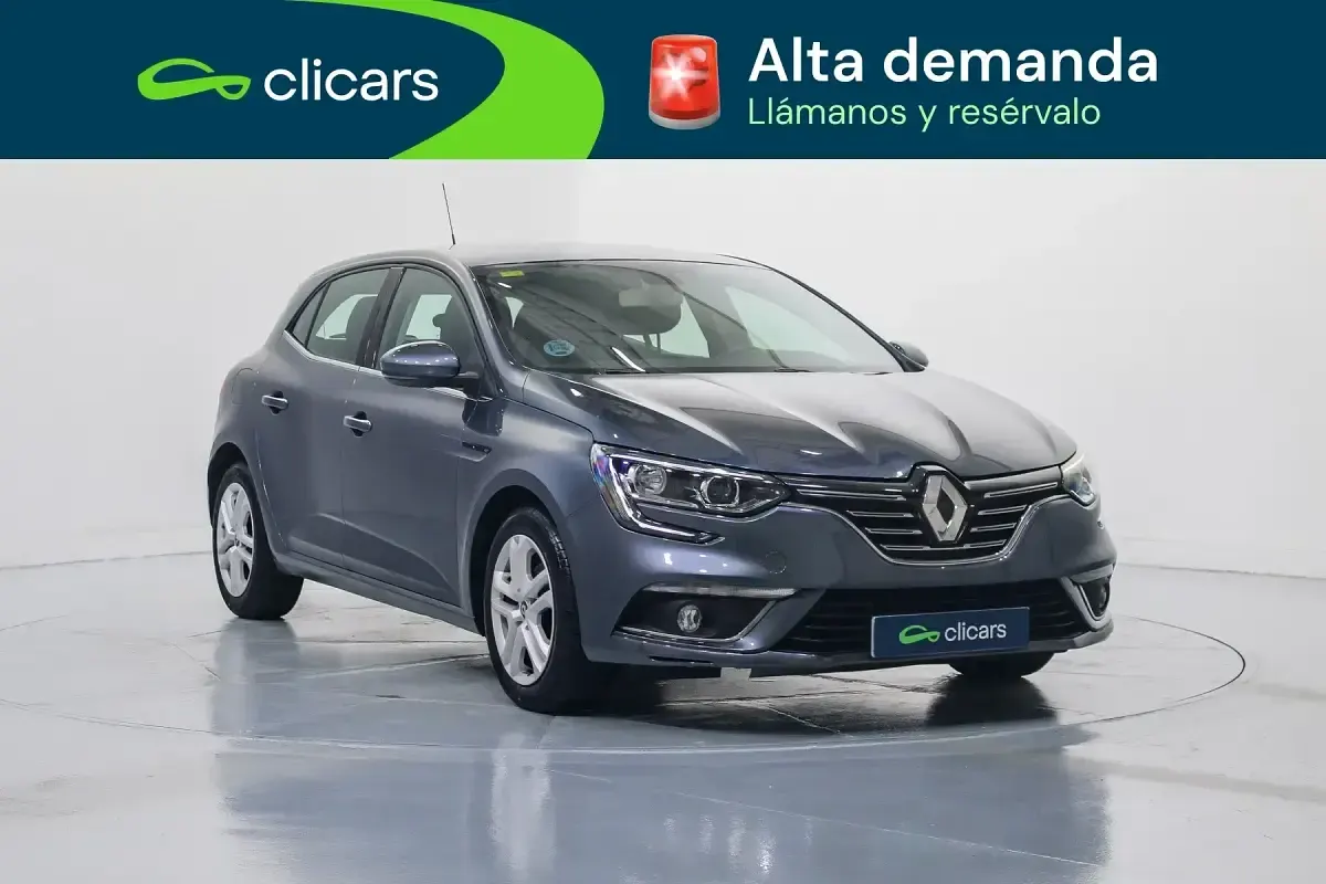 Usado Renault Mégane Business 110 CV (80 kW) 2016 Azul Berlina