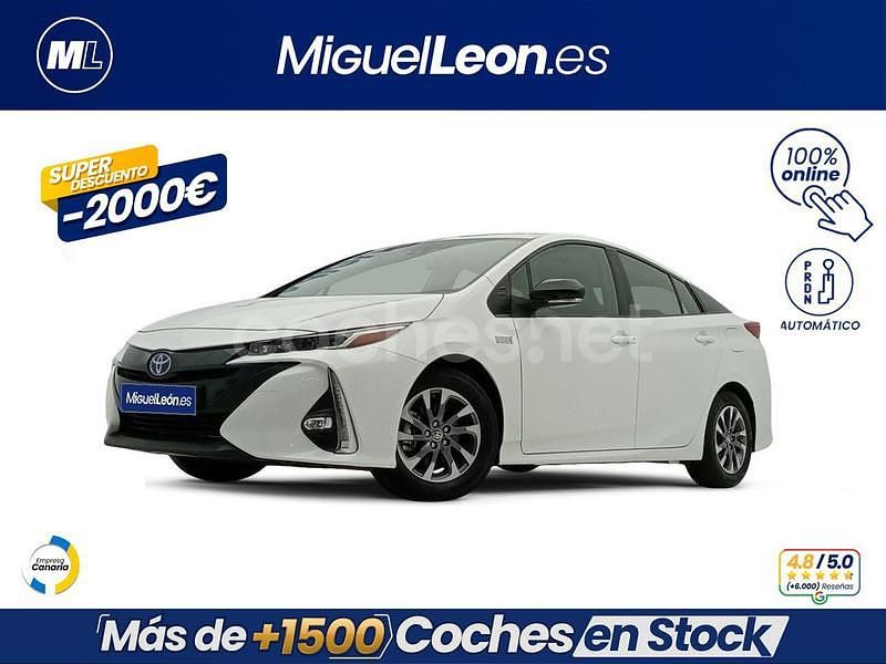 Blanco Usado 2022 Toyota Prius Advance Berlina | 21.985 € (Precio justo) - Imagen 1/3