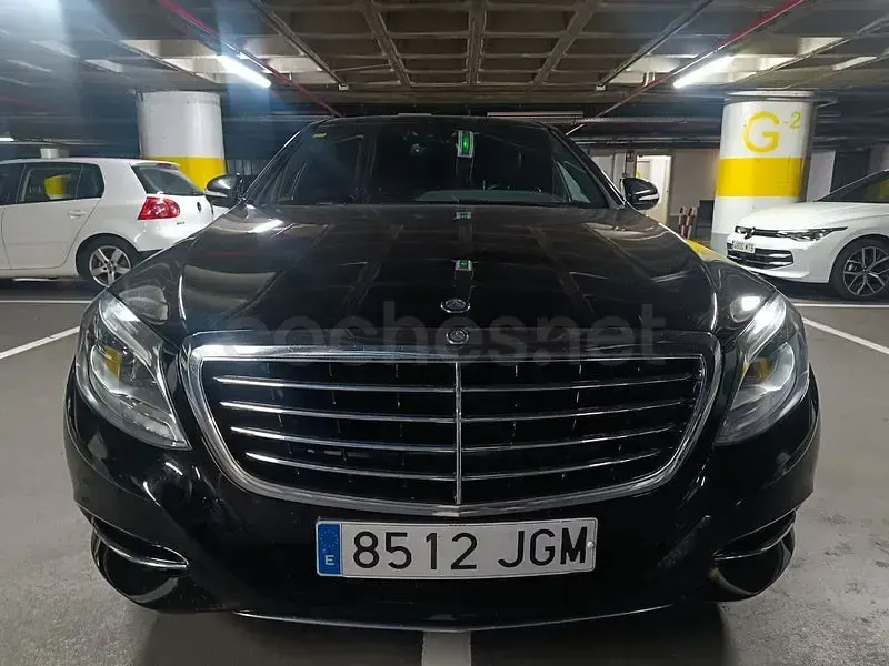Usado Mercedes S350 258 CV (189 kW) 2015 Negro Berlina