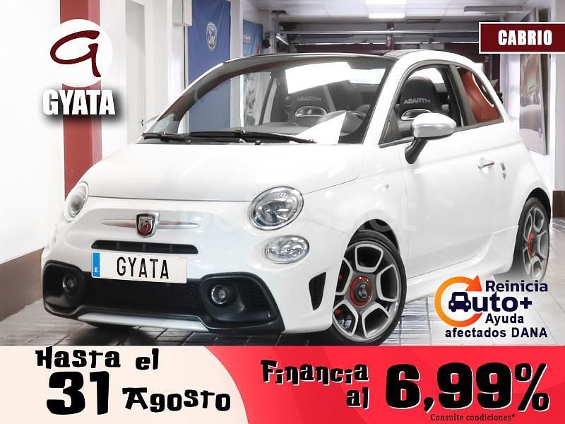 Blanco Usado 2021 Abarth 595C Turismo Descapotable | 20.990 € (Precio justo) - Imagen 1/4
