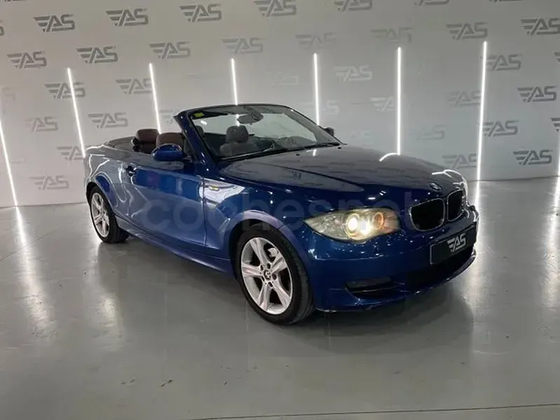 Usado BMW 120 Cabriolet 170 CV (125 kW) 2009 Azul Descapotable